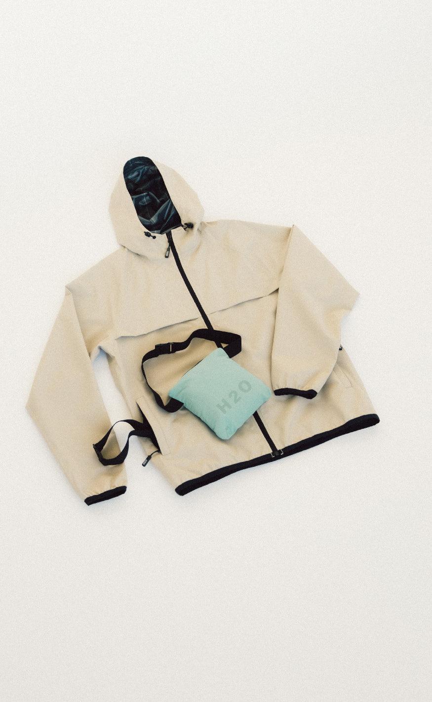 H2O Regnjakke - Rømø Unisex - Sea Grass